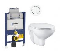 Grohe Bau Rimless toiletpakke inkl. lav cisterne, hvid betjening og s�de m/soft-close