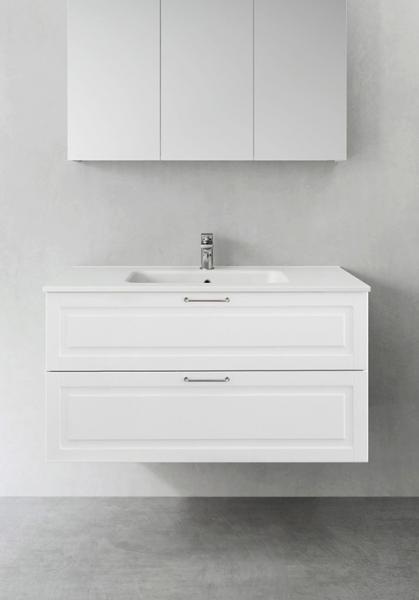 Hafa Grace 100 underskab - Hvid mat rammefront Hafa Grace 100 underskab - Hvid mat rammefront