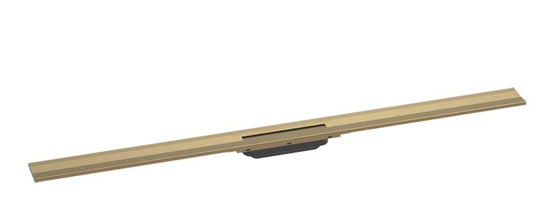 Hansgrohe RainDrain Flex afl&oslash;b (kan afkortes) t/bagv&aelig;g - 120 - B&oslash;rstet bronze