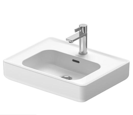 Duravit Soleil fritstående bowlevask - 1 hanehul - Med overløb Duravit Soleil fritstående bowlevask - 1 hanehul - Med overløb