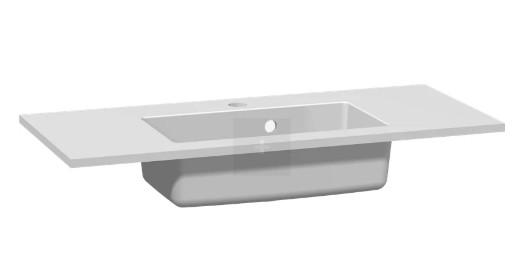 Dansani Mini Minore 80 møbelvask - 1 hanehul Dansani Mini Minore 80 møbelvask - 1 hanehul