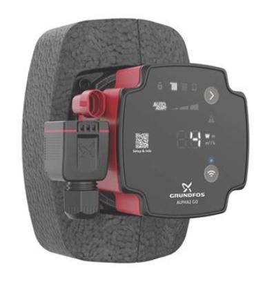 Grundfos ALPHA2 GO cirkulationspumpe 15-60 - 130 mm Grundfos ALPHA2 GO cirkulationspumpe 15-60 - 130 mm