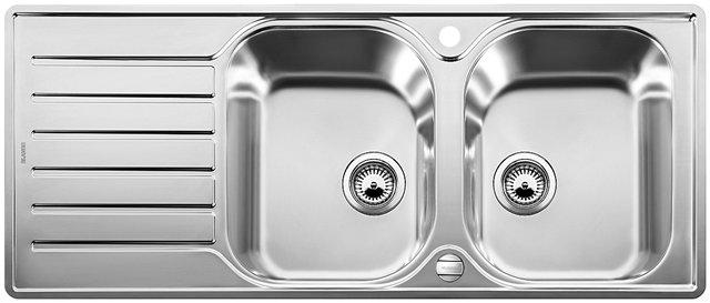 Blanco Lantos 8S-IF Compact køkkenvask - Rustfrit stål Blanco Lantos 8S-IF Compact køkkenvask - Rustfrit stål