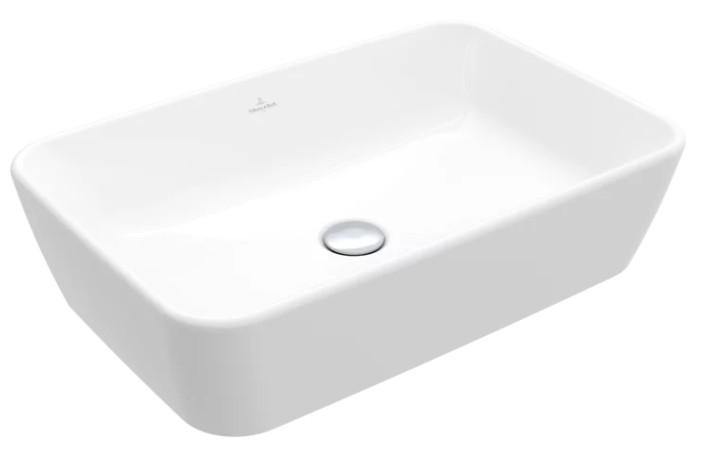 V&B Architectura 60 square fritstående bowlevask - Med overløb V&B Architectura 60 square fritstående bowlevask - Med overløb