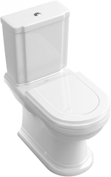 Villeroy & Boch Hommage gulvstående toilet m/Ceramic+ u/cisterne - Hvid Villeroy & Boch Hommage gulvstående toilet m/Ceramic+ u/cisterne - Hvid