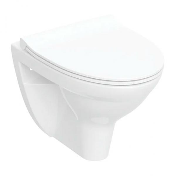 Ifö Spira Classic Rimless væghængt toilet m/sæde og Ifö Clean Ifö Spira Classic Rimless væghængt toilet m/sæde og Ifö Clean