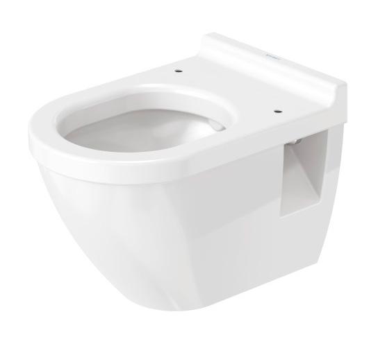 Duravit Starck 3 væghængt toilet m/wondergliss Duravit Starck 3 væghængt toilet m/wondergliss