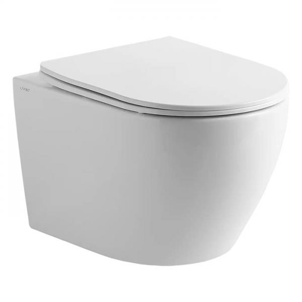 Lavabo Studio RIMless væghængt toilet inkl sæde m/softclose - Hvid Lavabo Studio RIMless væghængt toilet inkl sæde m/softclose - Hvid