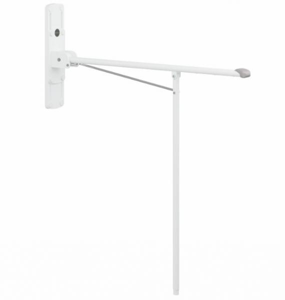 Pressalit Value toiletst&oslash;tte med ben - Hvid