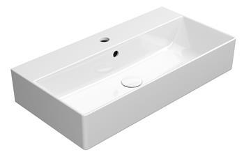 GSI Kube X 70 kompakt håndvask t/væg - ExtraGlaze GSI Kube X 70 kompakt håndvask t/væg - ExtraGlaze