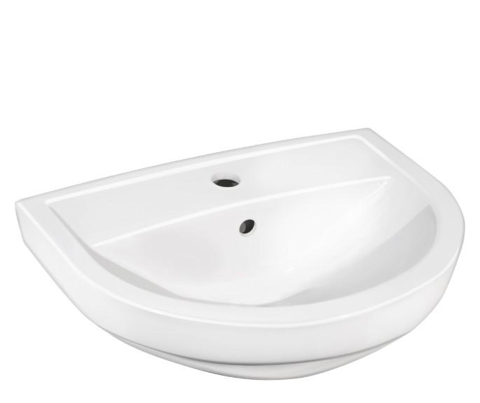 Gustavsberg Nordic 3 50 h&aring;ndvask t/v&aelig;g - 1 hanehul