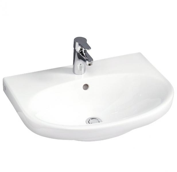 Gustavsberg Nautic 60 h&aring;ndvask t/v&aelig;g - Uden hanehul