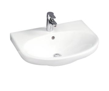 Gustavsberg 5560 Nautic 60 h&aring;ndvask t/v&aelig;g - Uden overl&oslash;b - 1 hanehul - Ceramic+