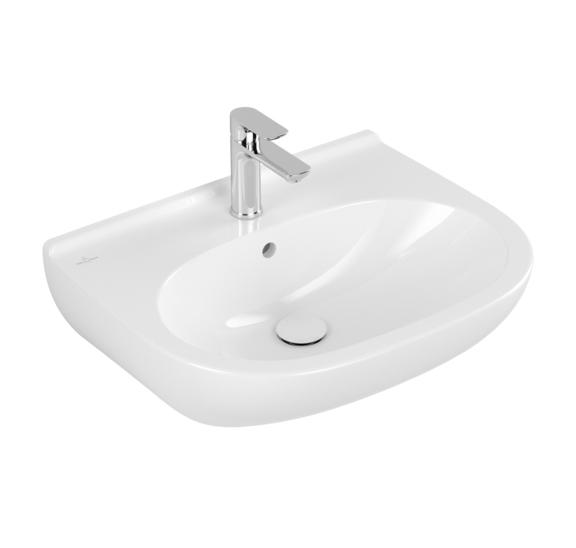 V&B O.novo 60 håndvask t/væg - 1/3 hanehuller V&B O.novo 60 håndvask t/væg - 1/3 hanehuller