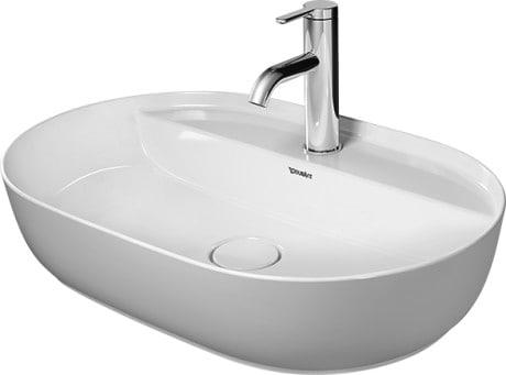 Duravit Luv 60 fritstående bowlevask - 1 hanehul - Uden overløb Duravit Luv 60 fritstående bowlevask - 1 hanehul - Uden overløb