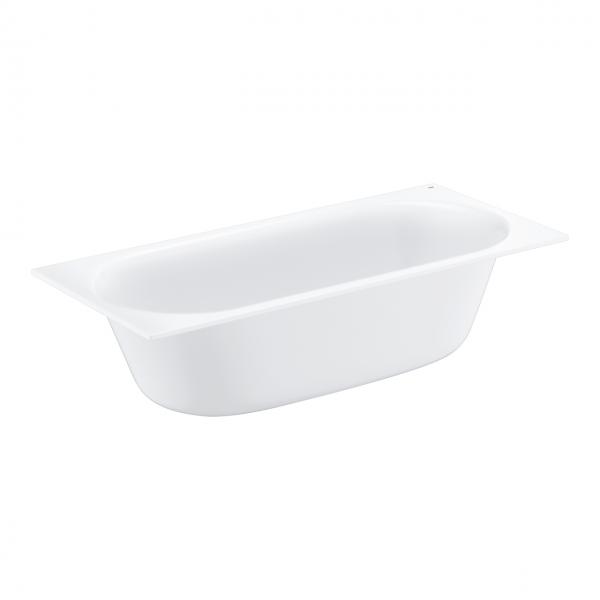 Grohe Essence badekar t/indbygning - 180 x 80 - 2 rygl&aelig;n