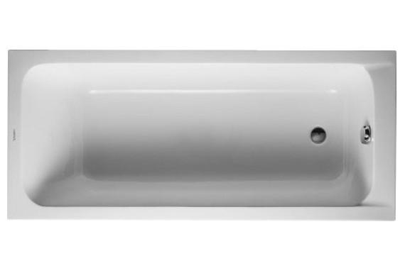 Duravit D-Code badekar t/indbygning - 160 x 70 - 1 ryglæn Duravit D-Code badekar t/indbygning - 160 x 70 - 1 ryglæn