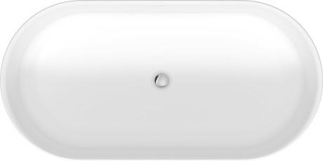 Duravit Soleil by Starck fritstående badekar 1600 x 800mm - Hvid Duravit Soleil by Starck fritstående badekar 1600 x 800mm - Hvid