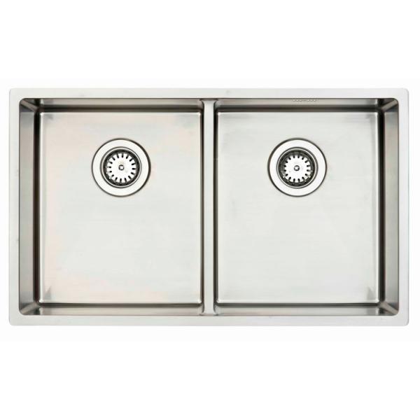 Lavabo 840 Soft dobbelt køkkenvask m/lav midtervæg Lavabo 840 Soft dobbelt køkkenvask m/lav midtervæg