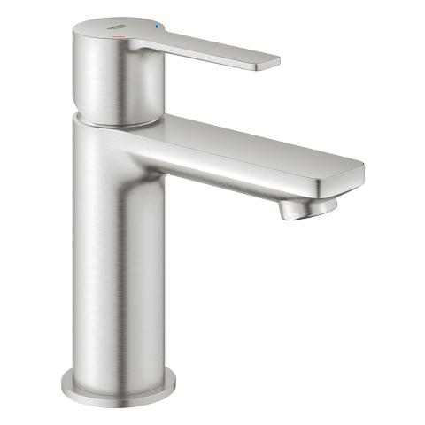 Grohe Lineare New h&aring;ndvaskarmatur m/push open bundventil - Steel