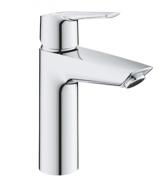 Grohe Start håndvaskarmatur M-size m/push-open bundventil - krom Grohe Start håndvaskarmatur M-size m/push-open bundventil - krom