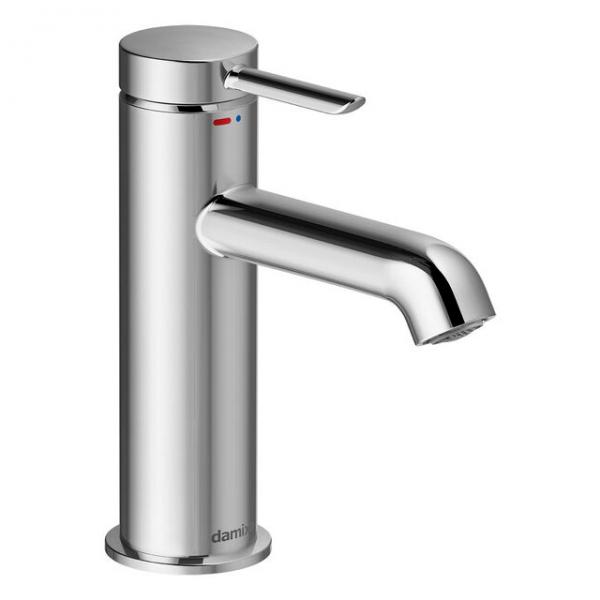Damixa Iris S h&aring;ndvaskarmatur u/bundventil m/koldstart - Krom