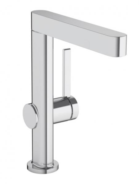 Hansgrohe Finoris 230 h&aring;ndvaskarmatur m/svingtud og push-open - Krom