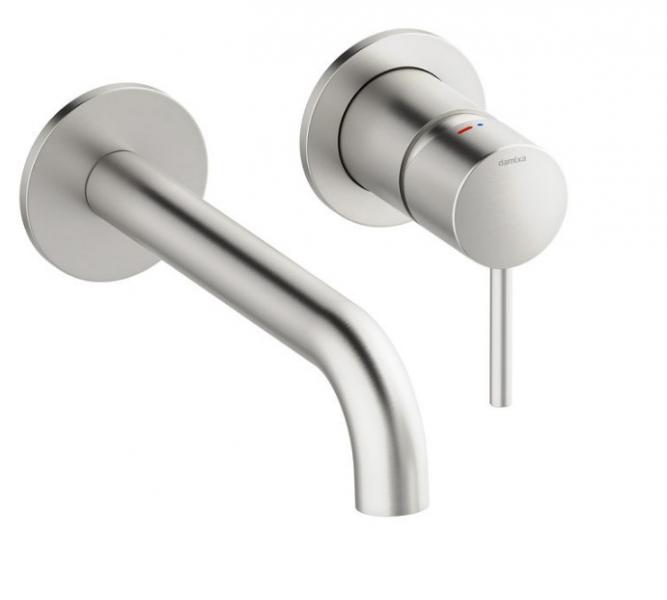 Damixa Osier armatur til indbygning i væg - Steel Damixa Osier armatur til indbygning i væg - Steel