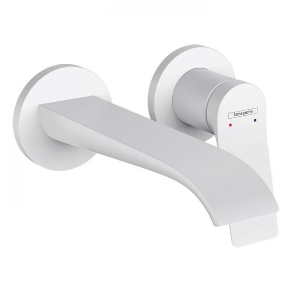 Hansgrohe Vivenis h&aring;ndvaskarmatur t/indbygning - 19,2 cm - Mat hvid