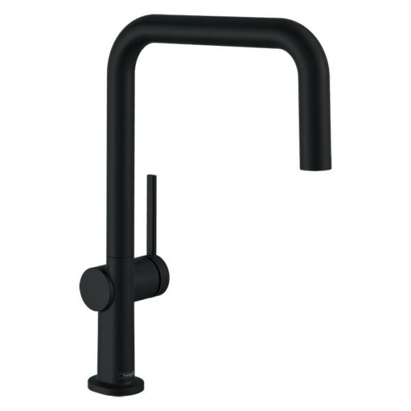 hansgrohe Talis M54 k&oslash;kkenarmatur m/U-tud - Mat sort