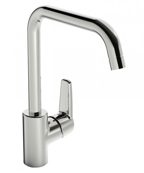 Oras Saga Køkkenbatteri m/høj tud Oras Saga Køkkenbatteri m/høj tud