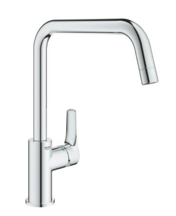 Grohe Eurosmart k&oslash;kkenarmatur m/U-tud - Krom