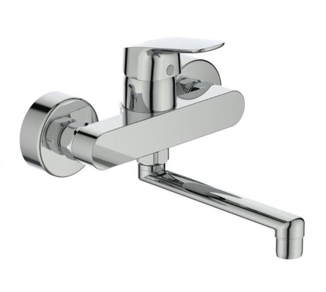 Ideal Standard Ceraflex væghængt håndvaskarmatur m/svingtud Ideal Standard Ceraflex væghængt håndvaskarmatur m/svingtud