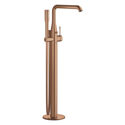 Grohe Essence fritst&aring;ende badekararmatur - B&oslash;rstet warm sunset