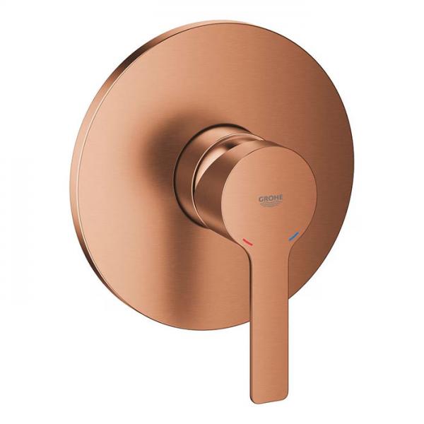 Grohe Lineare brusearmatur til indbygning - Børstet Warm Sunset Grohe Lineare brusearmatur til indbygning - Børstet Warm Sunset