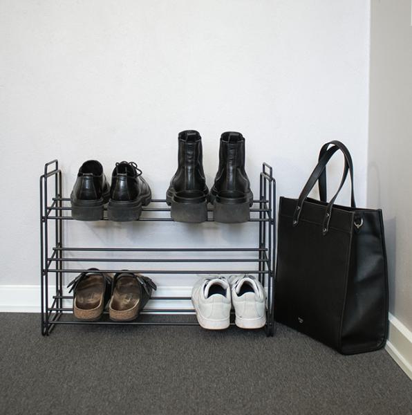 Nortiq Deco skoreol (kan stables) - Sort Nortiq Deco skoreol (kan stables) - Sort