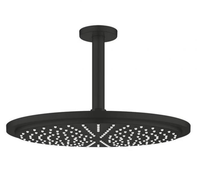 Grohe Rainshower Cosmopolitan 310 hovedbruser t/loft 1 spray - Mat sort Grohe Rainshower Cosmopolitan 310 hovedbruser t/loft 1 spray - Mat sort