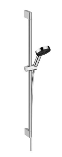 hansgrohe Pulsify Select S 105 Relaxation bruses&aelig;t m/EcoSmart 3jet - 90 cm - Krom