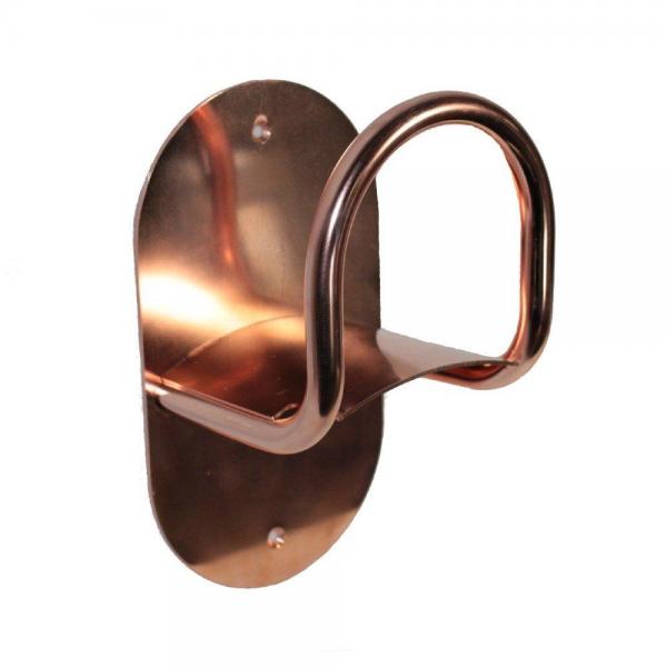 Frostline Eqi væghængt slangesaddel - Kobber Frostline Eqi væghængt slangesaddel - Kobber