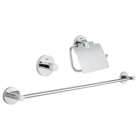 Grohe Essentials tilbeh&oslash;rss&aelig;t 3 i 1 - Krom