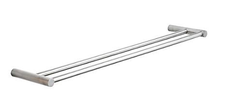 Pressalit dobbelt h&aring;ndkl&aelig;destang - Rustfri st&aring;l