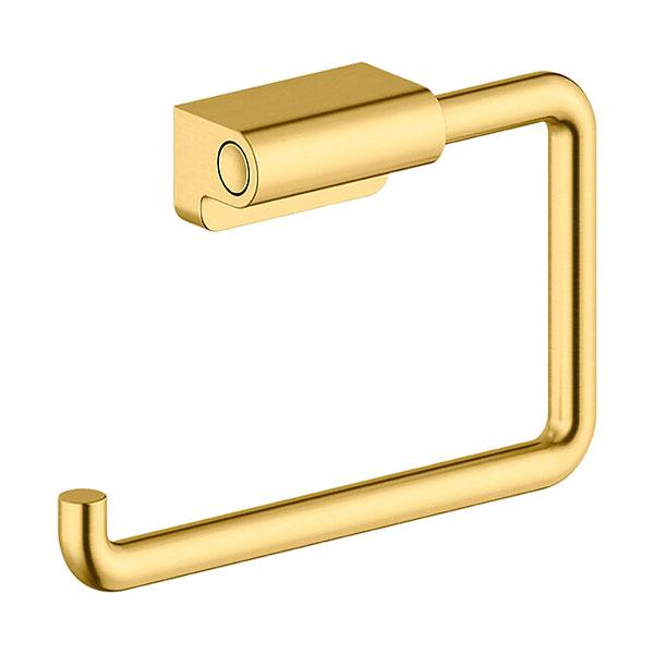 Damixa Zen toiletrulleholder - B&oslash;rstet messing