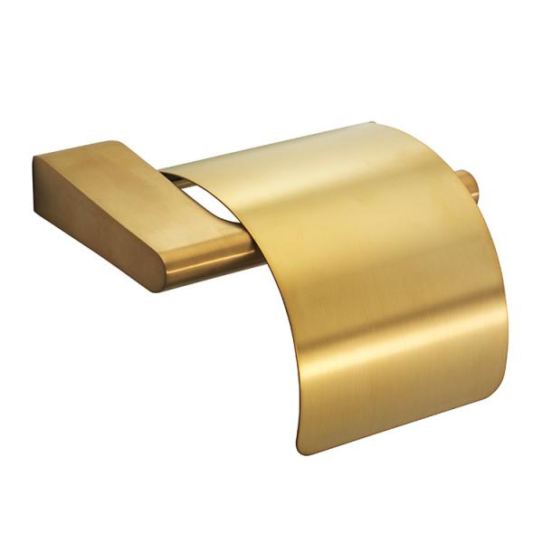 Pressalit Style toiletpapirholder m/frontplade - Børstet messing Pressalit Style toiletpapirholder m/frontplade - Børstet messing