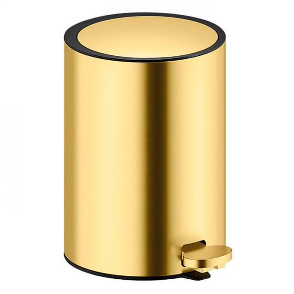 Damixa Zen toiletspand m/pedal og SoftClose 3l - Børstet messing Damixa Zen toiletspand m/pedal og SoftClose 3l - Børstet messing