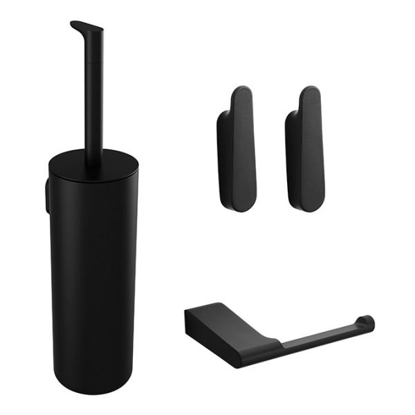 Pressalit Style komplet pakke til badev&aelig;relset - Mat sort