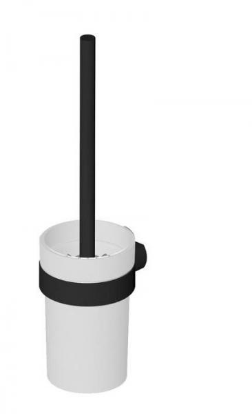 Gustavsberg Square toiletb&oslash;rste t/v&aelig;g - Mat sort