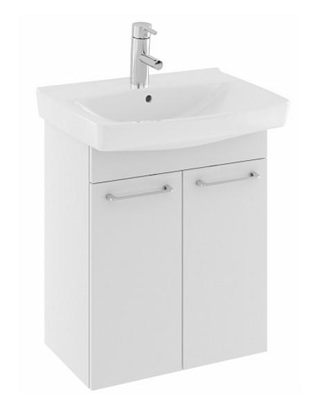 Ifö Spira 57 møbelpakke m/låger - Hvid Ifö Spira 57 møbelpakke m/låger - Hvid