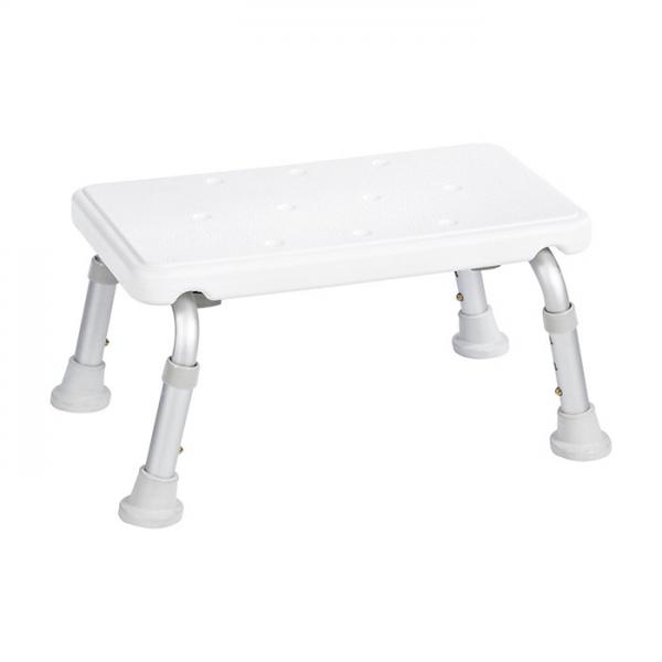 Ridder Assistent fodskammel - H&oslash;jdejusterbar - Hvid