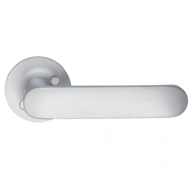 Beslagsboden udend&oslash;rsgreb B122M - B&oslash;rstet krom