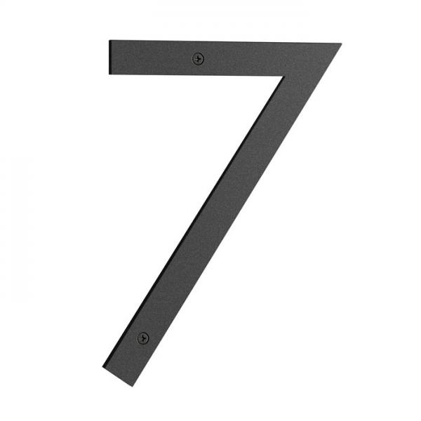 Beslagsboden Nordic husnummer 7 - Mat sort Beslagsboden Nordic husnummer 7 - Mat sort